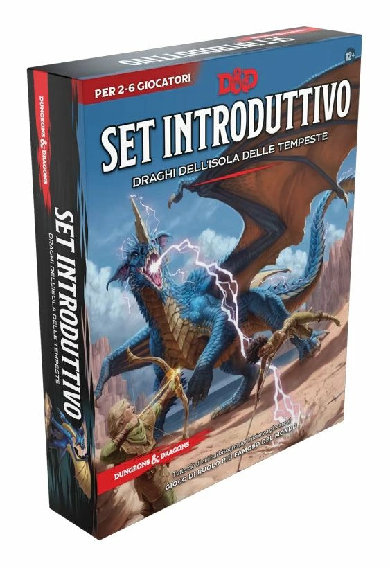 Dungeons & dragons rpg set introduttivo: draghi dell'isola delle tempeste italien