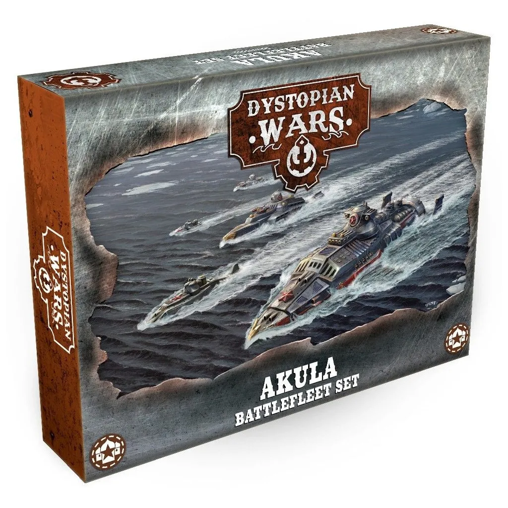 Dystopian Wars: Akula Battlefleet Set