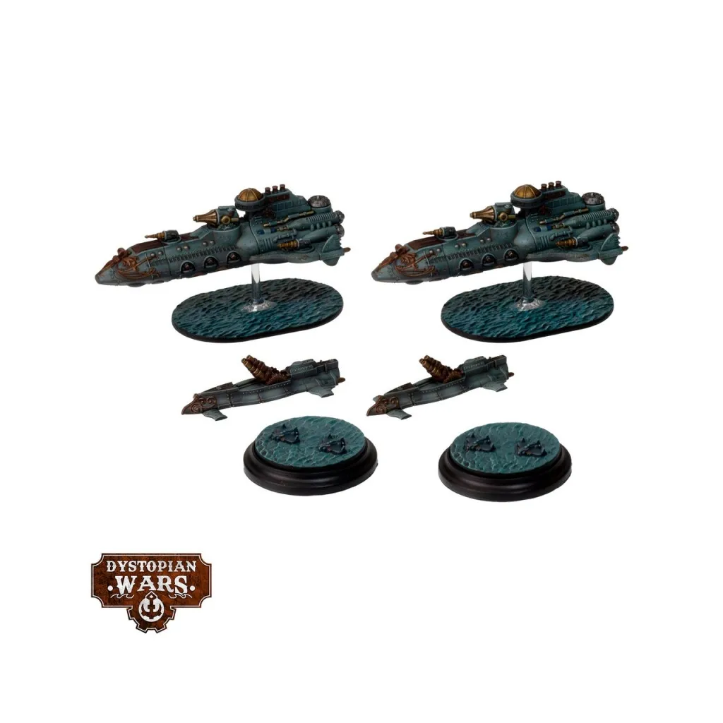 Dystopian Wars: Alliance Levant Squadrons