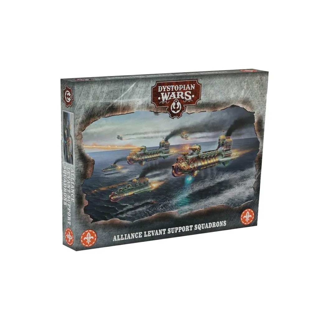 Dystopian Wars - Alliance Levant Support Squadrons