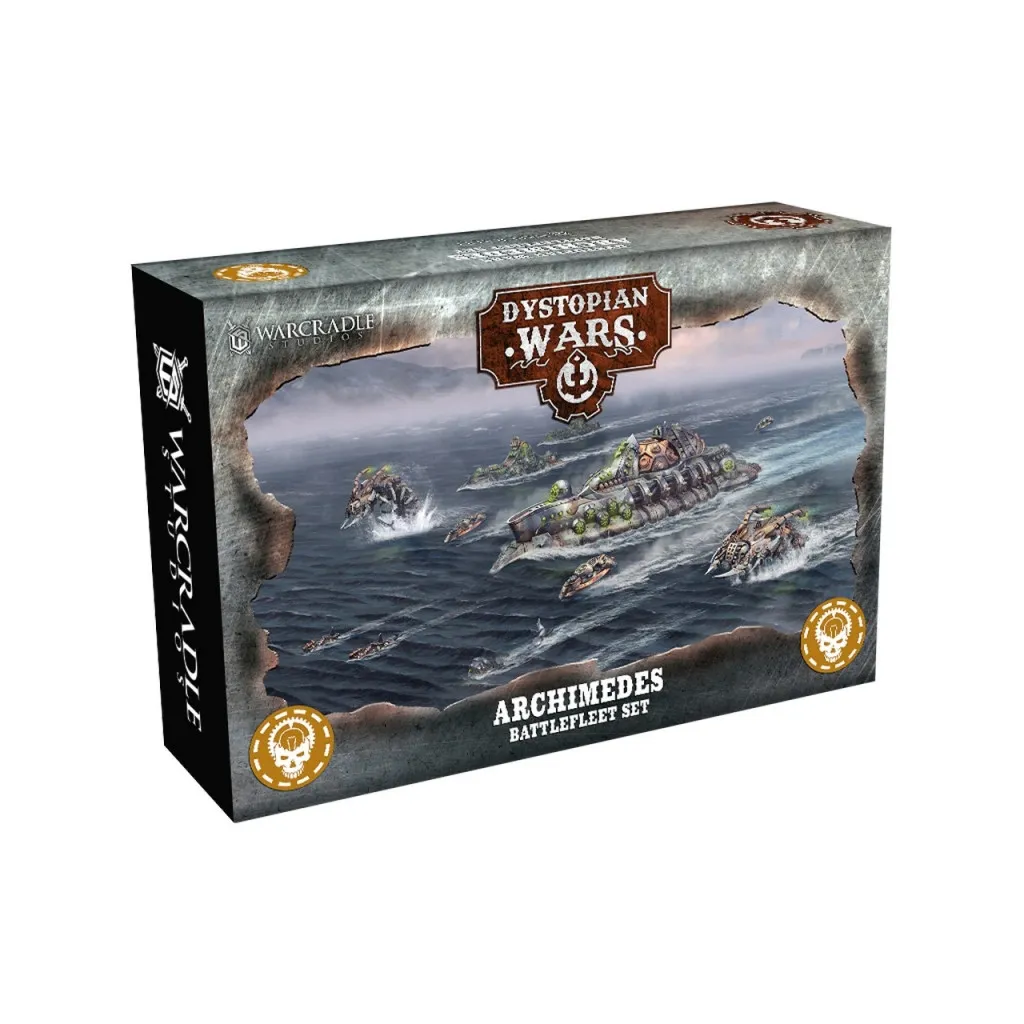 Dystopian Wars: Archimedes Battlefleet Set