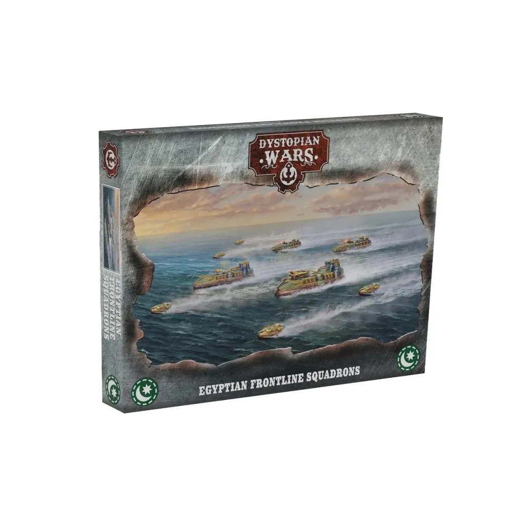 Dystopian Wars - Egyptian Frontline Squadrons