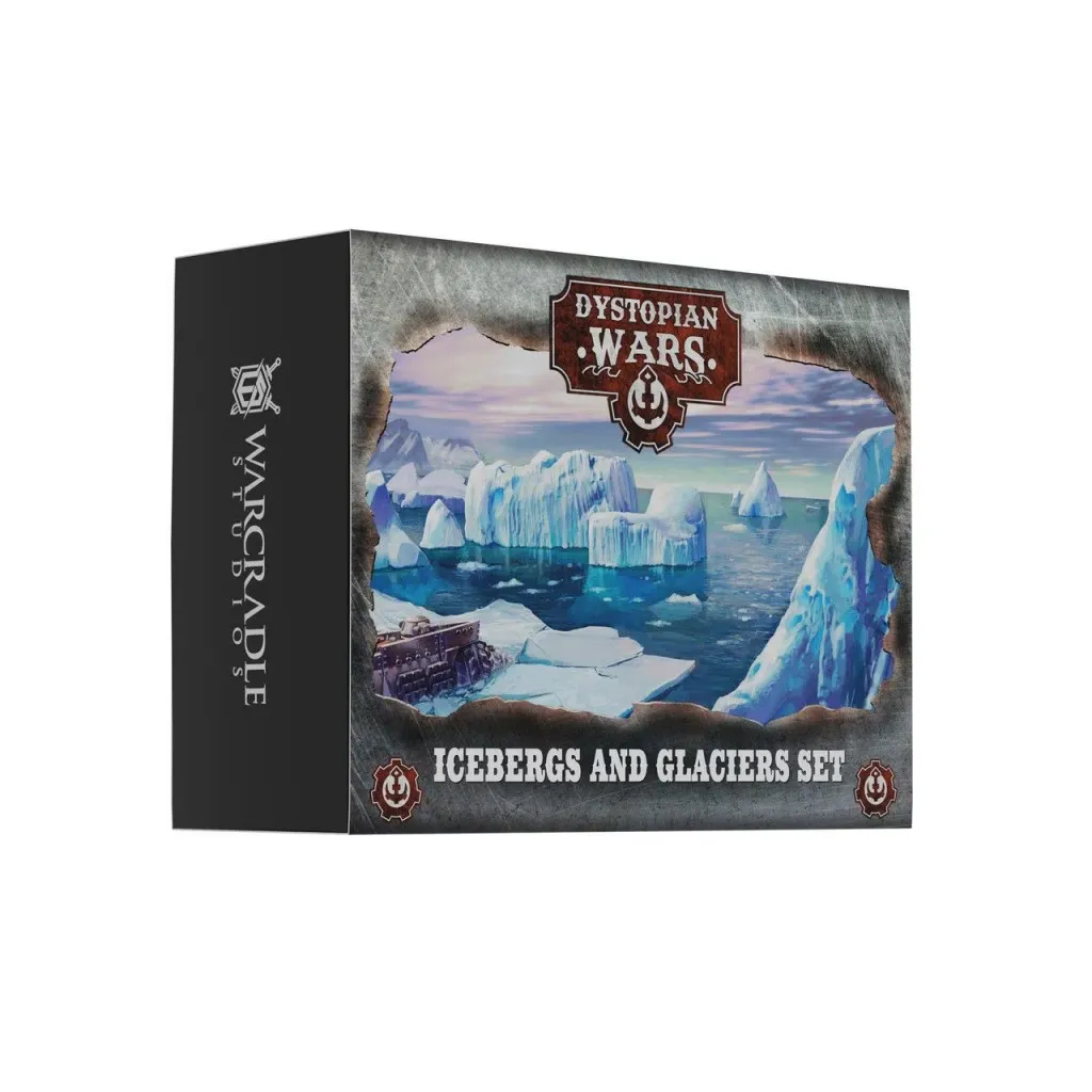 Dystopian Wars - Icebergs and Glaciers Set