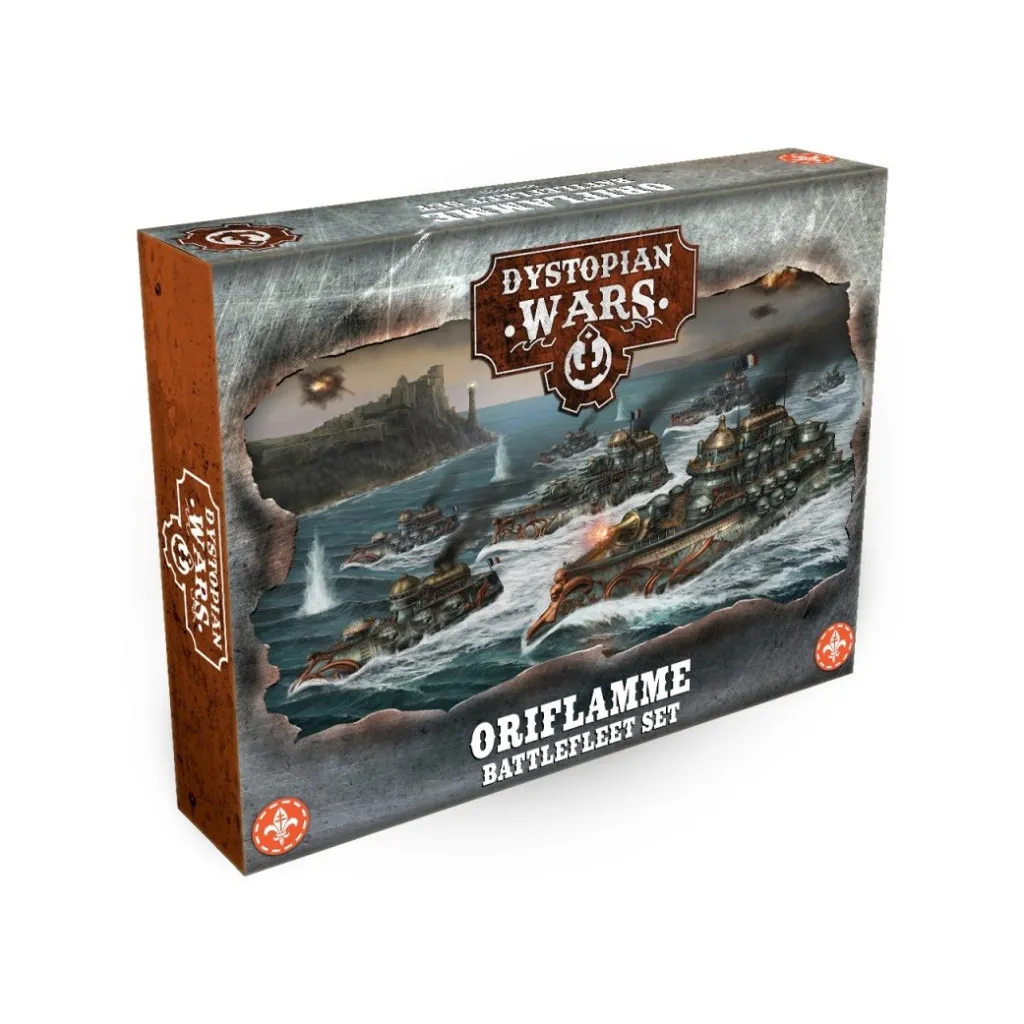 Dystopian Wars: Oriflamme Battlefleet Set