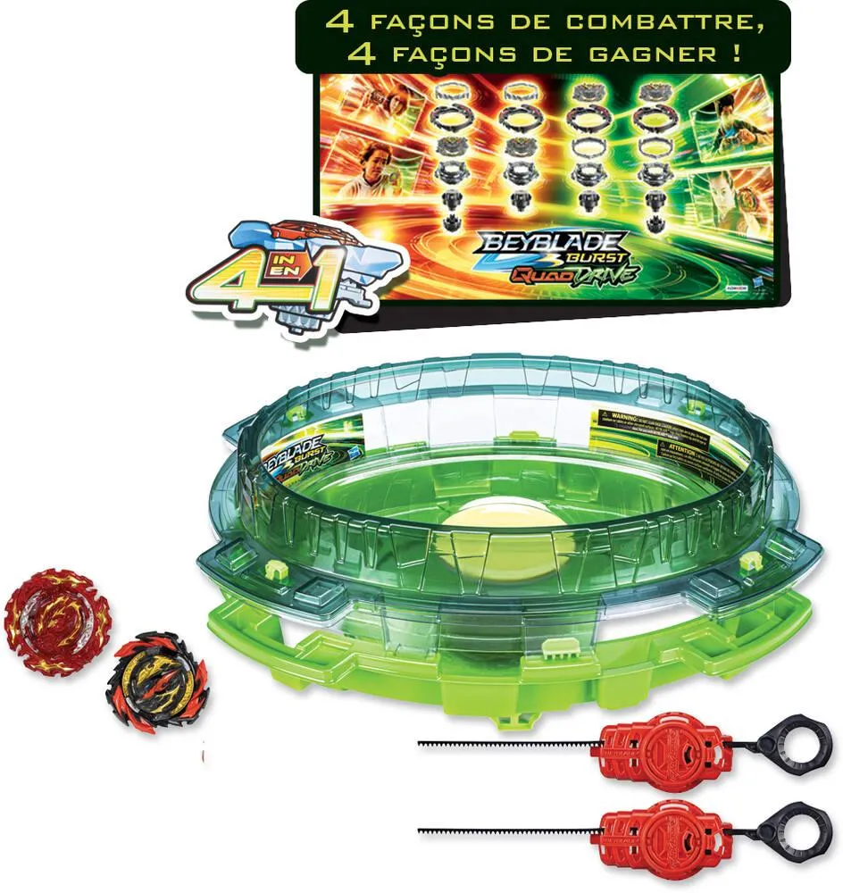 BEYBLADE BURST QUADDRIVE SET DE COMBAT INTERSTELLAR DROP