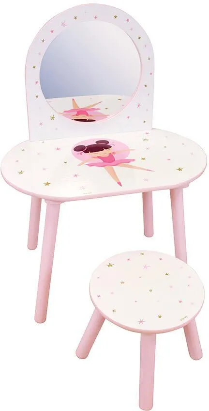 BALLERINE COIFFEUSE AVEC TABOURET