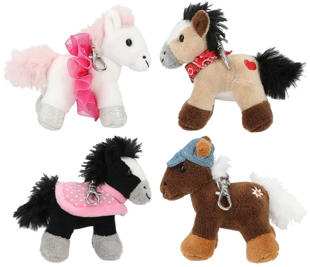 MISS MELODY PETIT CHEVAL EN PELUCHE AVEC ATTACHE