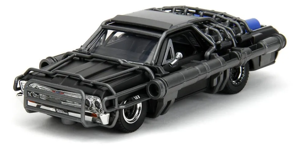 1/32 FAST AND FURIOUS 10 - VOITURE CHEVROLET EL CAMINO 1967 AVEC CAGE