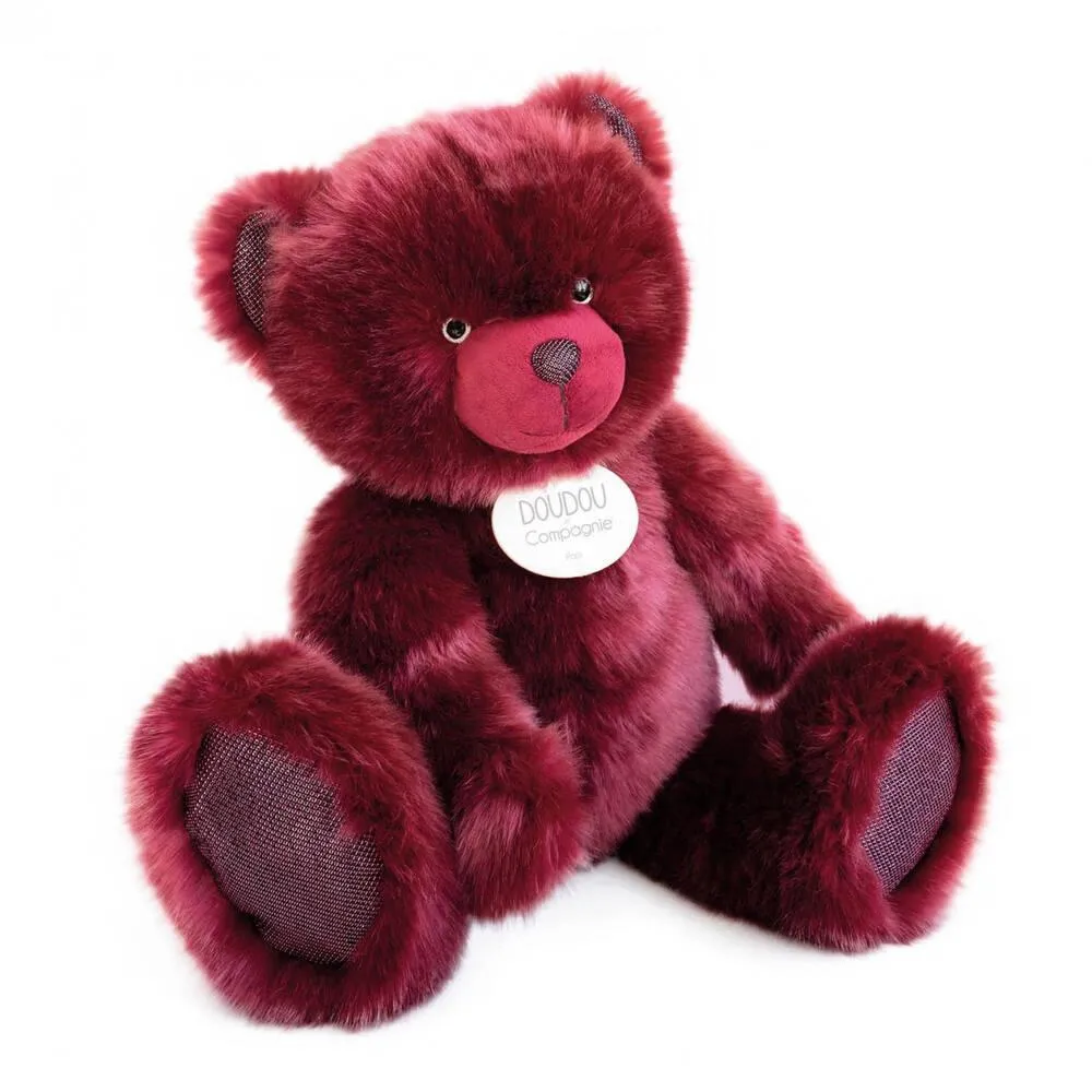 PELUCHE -OURS COLLECTION BOIS DE ROSE 60CM