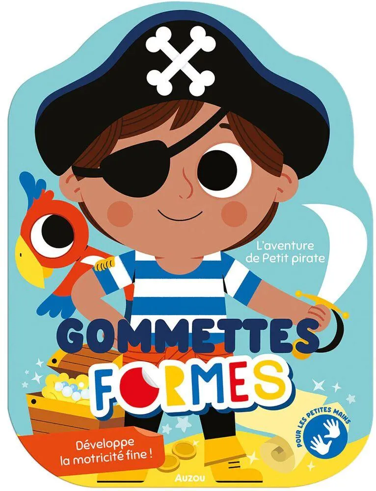GOMMETTES FORMES - L'AVENTURE DE PETIT PIRATE