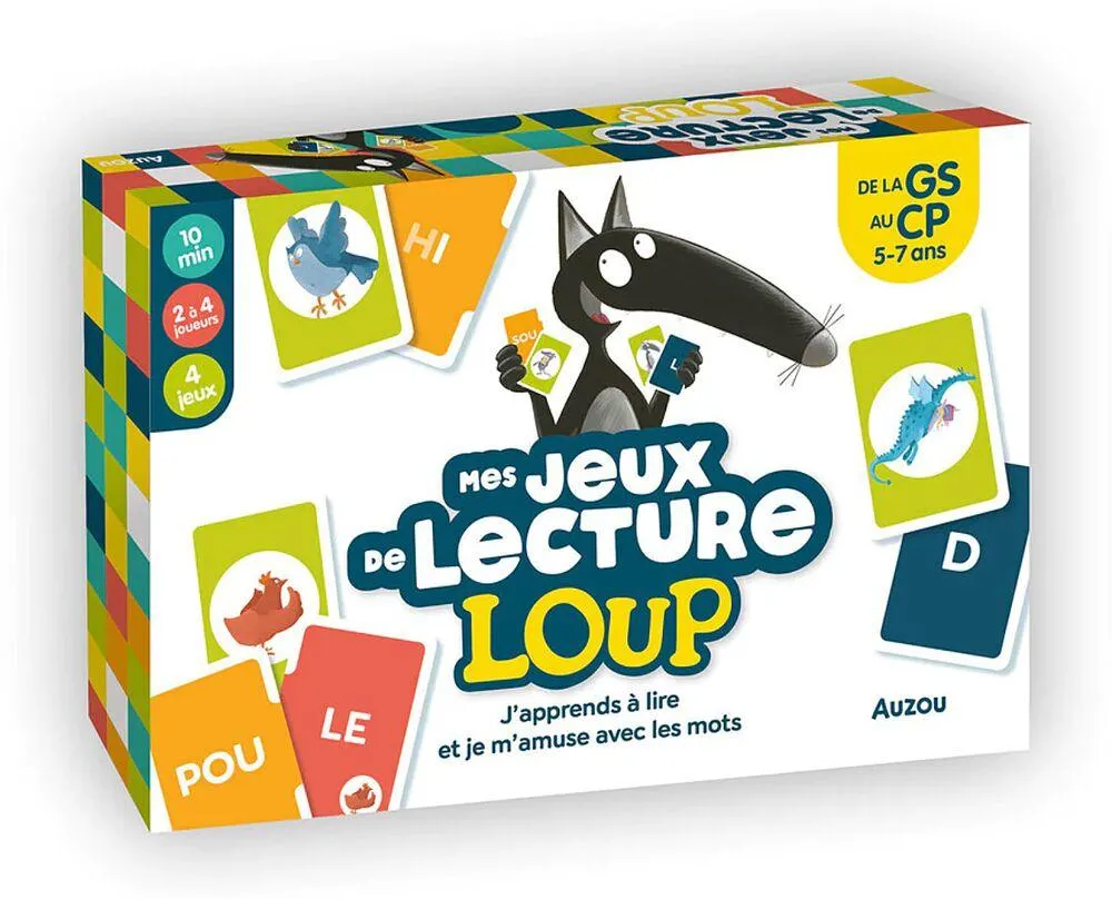 MES JEUX DE LECTURE LOUP