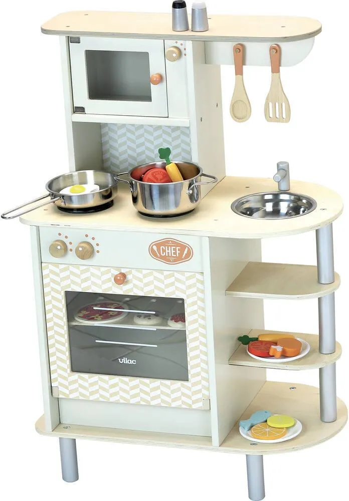 CUISINE DU CHEF EN BOIS