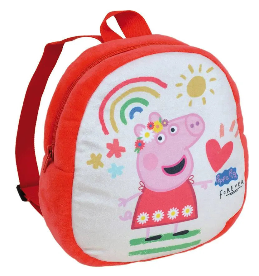 PEPPA PIG SAC A DOS PELUCHE 23CM