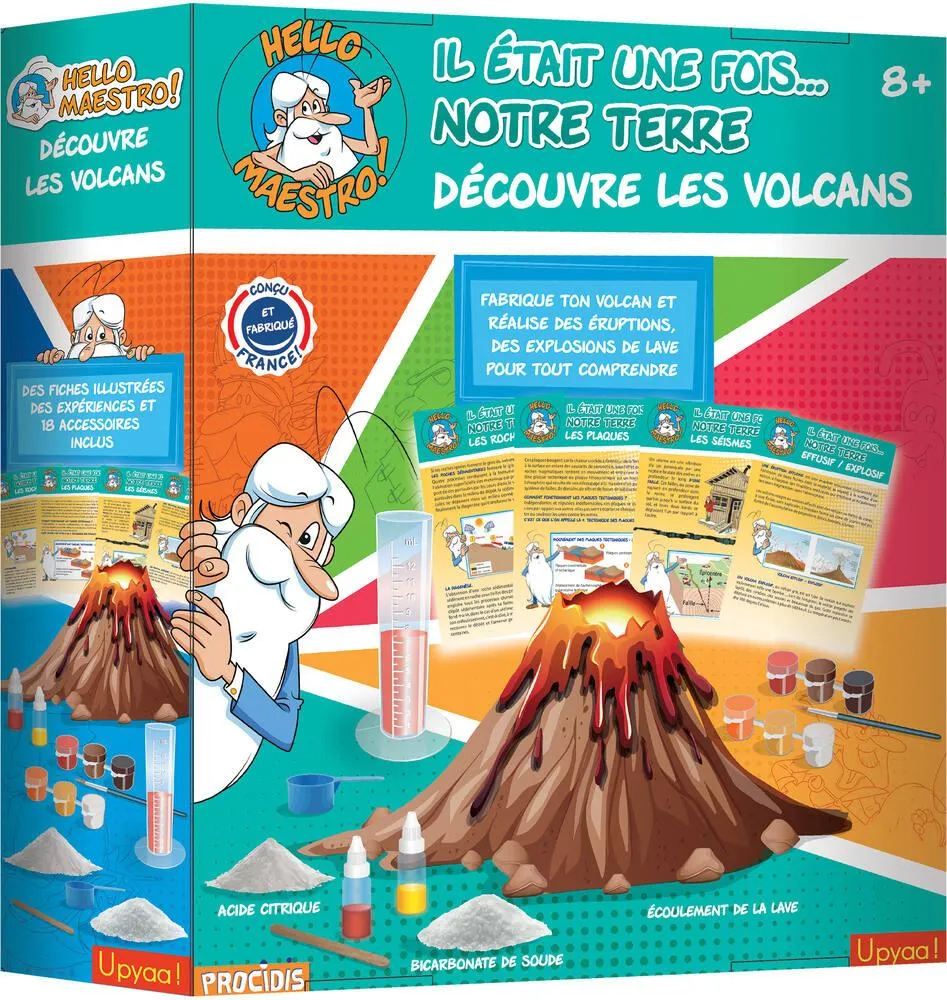 HELLO MAESTRO - IL ETAIT UNE FOIS… NOTRE TERRE - DECOUVRE LES VOLCANS