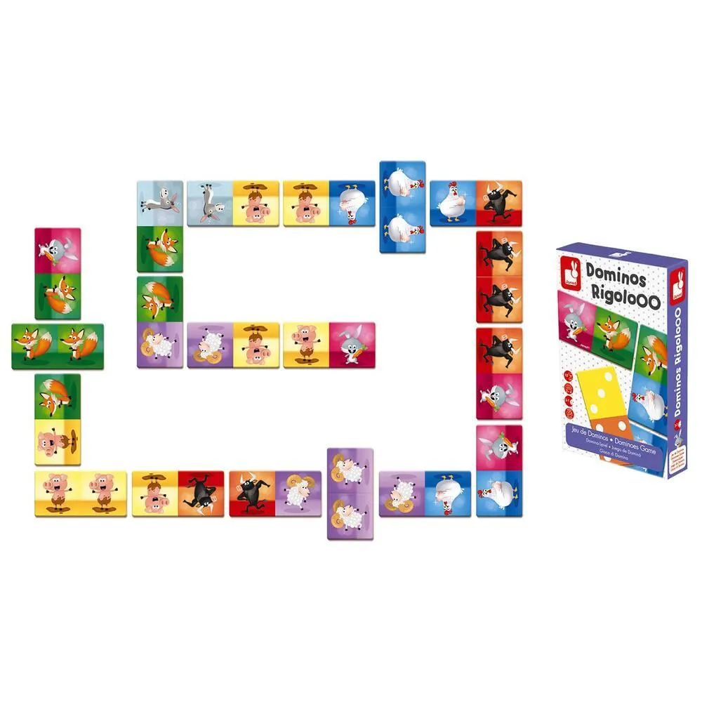 DOMINOS RIGOLOOO- EN CARTON