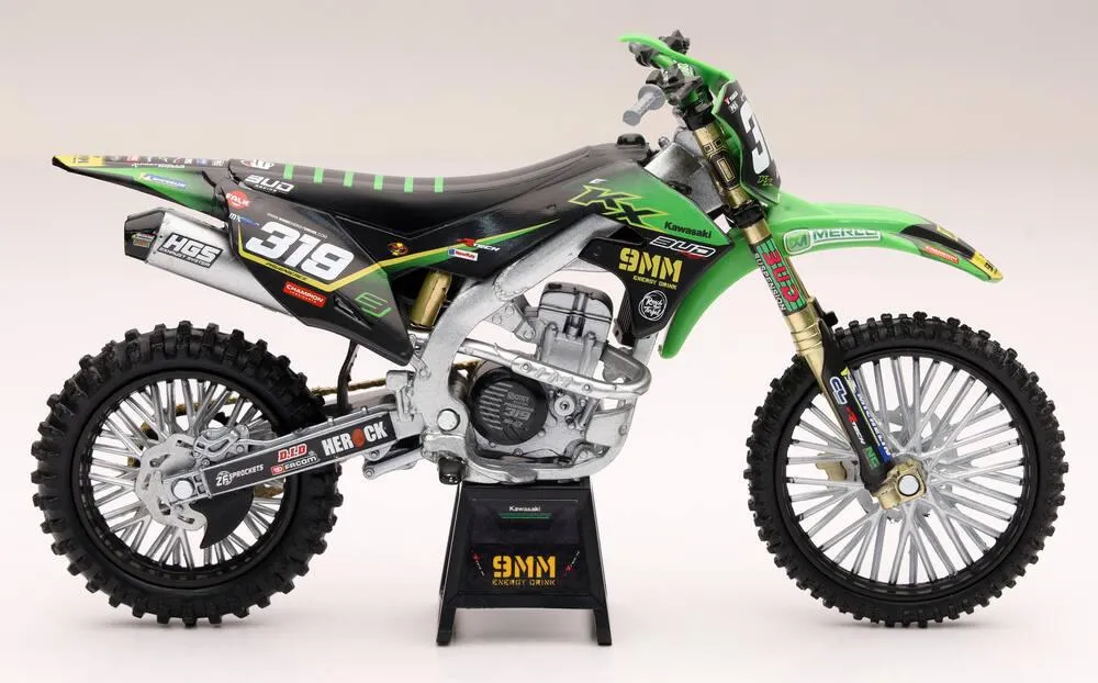 MOTO KAWASAKI 450 KXF BUD RACING TEAM 2021 Q. PRUGNIERES N°3
