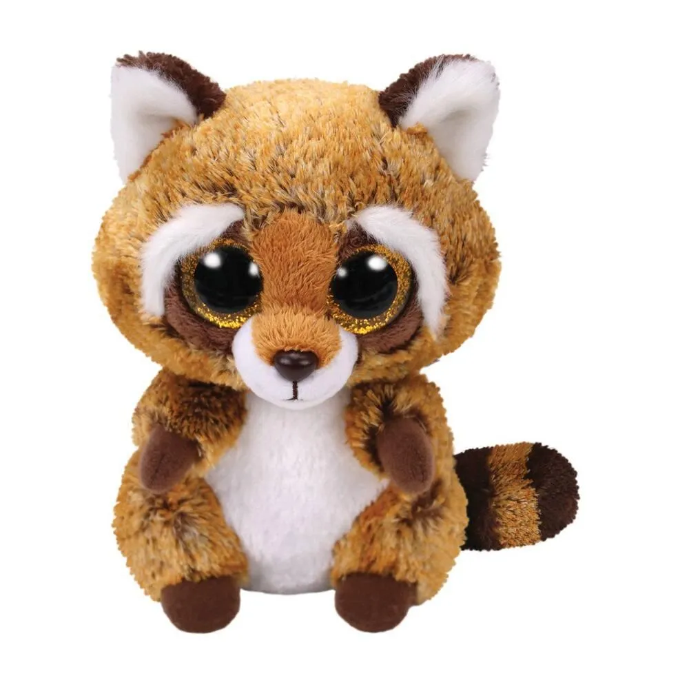 PELUCHE RUSTY LE RATON LAVEUR 15 CM BEANIE BOO'S