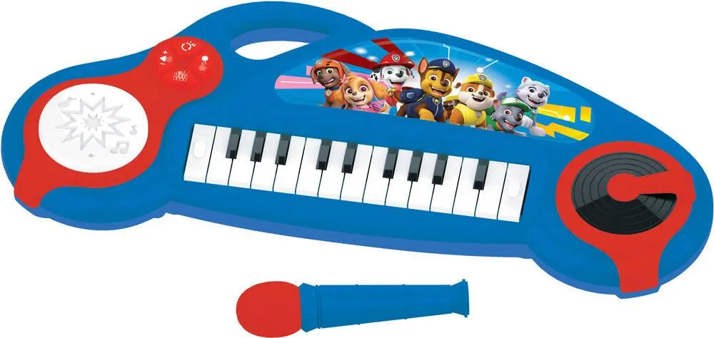 PIANO ÉLECTRONIQUE POUR ENFANTS PAT PATROUILLE AVEC EFFETS LUMINEUX