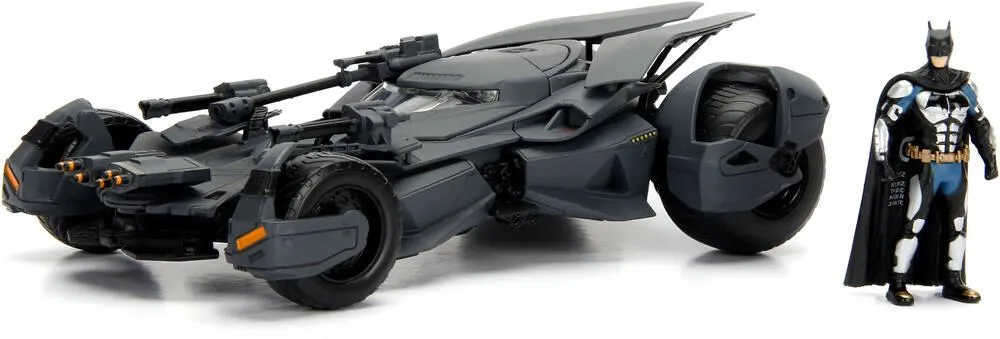 1/24 DC COMICS - VOITURE BATMOBILE JUSTICE LEAGUE W -BATMAN BLACK 2017