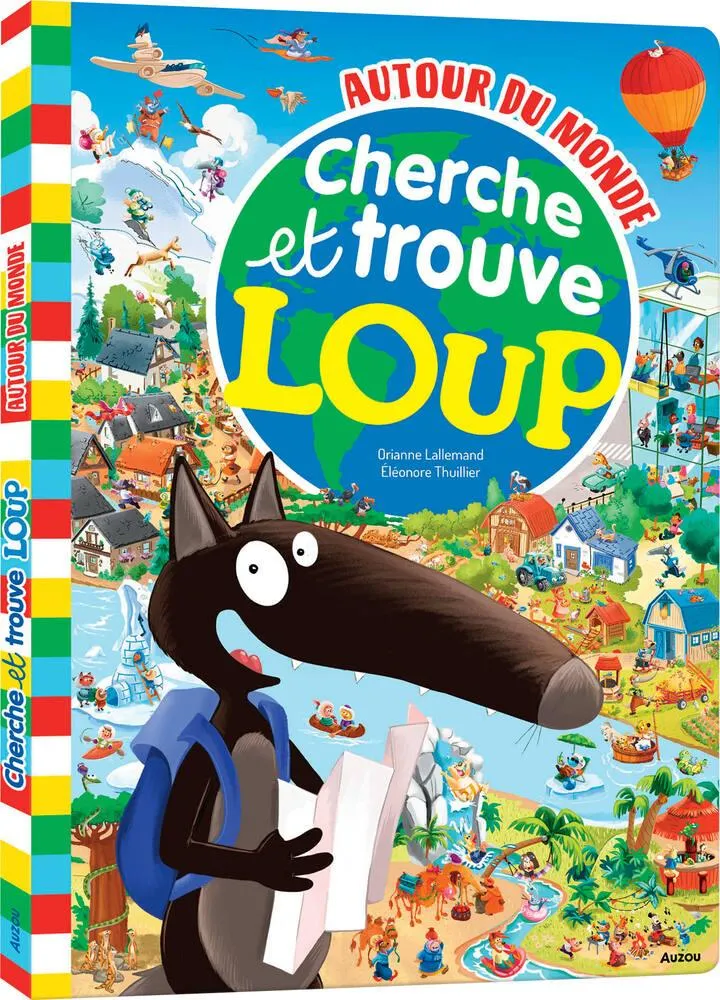 LOUP -  CHERCHE ET TROUVE AUTOUR DU MONDE