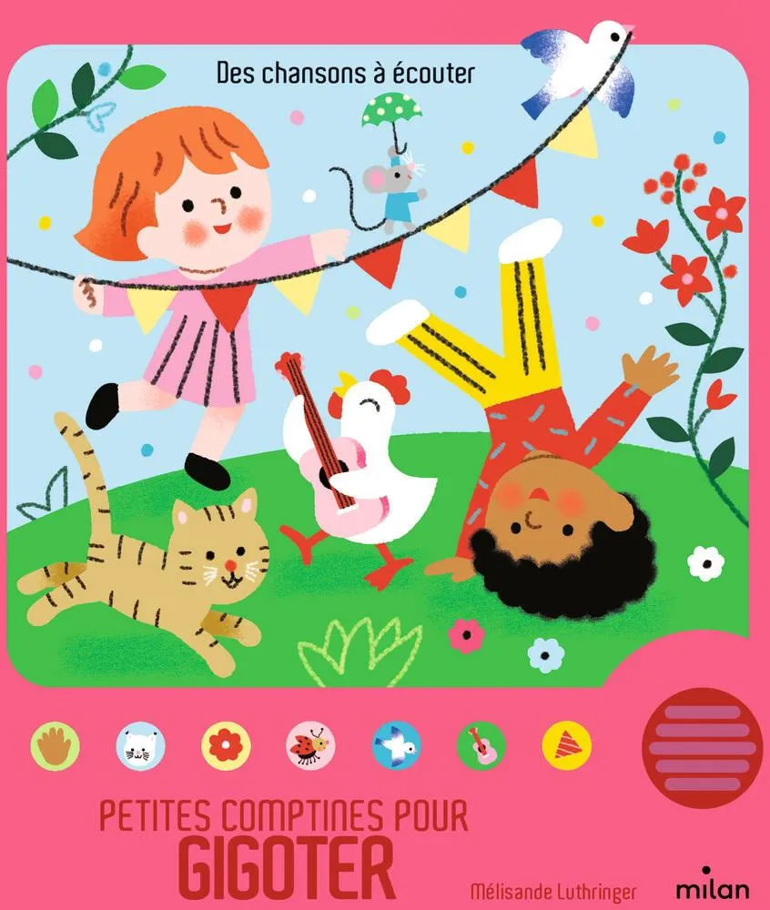 LIVRE PETITES COMPTINES POUR GIGOTER