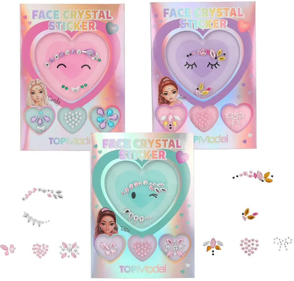 TOPMODEL AUTOCOLLANT CRISTAL POUR LE VISAGE BEAUTY AND ME