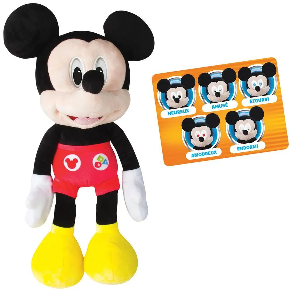MICKEY EMOTIONS, PELUCHE INTERACTIVE SONORE