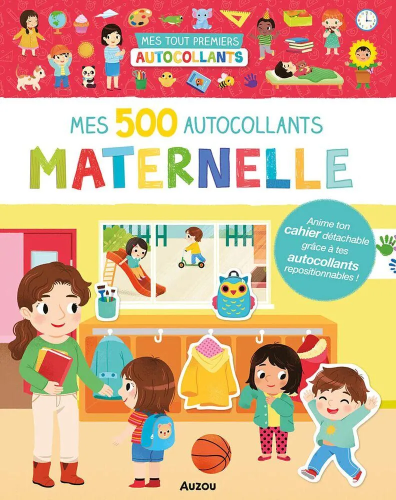 MES TOUT PREMIERS AUTOCOLLANTS - 500 AUTOCOLLANTS LA MATERNELLE