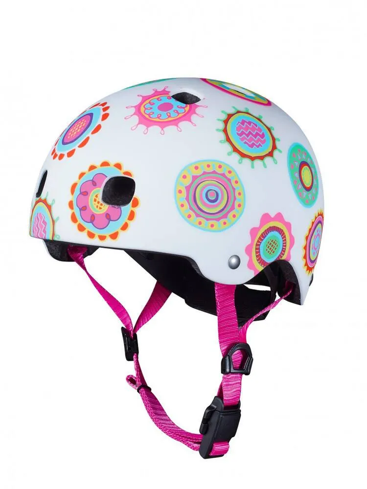 CASQUE DOODLE DOTS - BOUCLE MAGNETIQUE - LUMIERE LED INTEGREE - TAILLE XS
