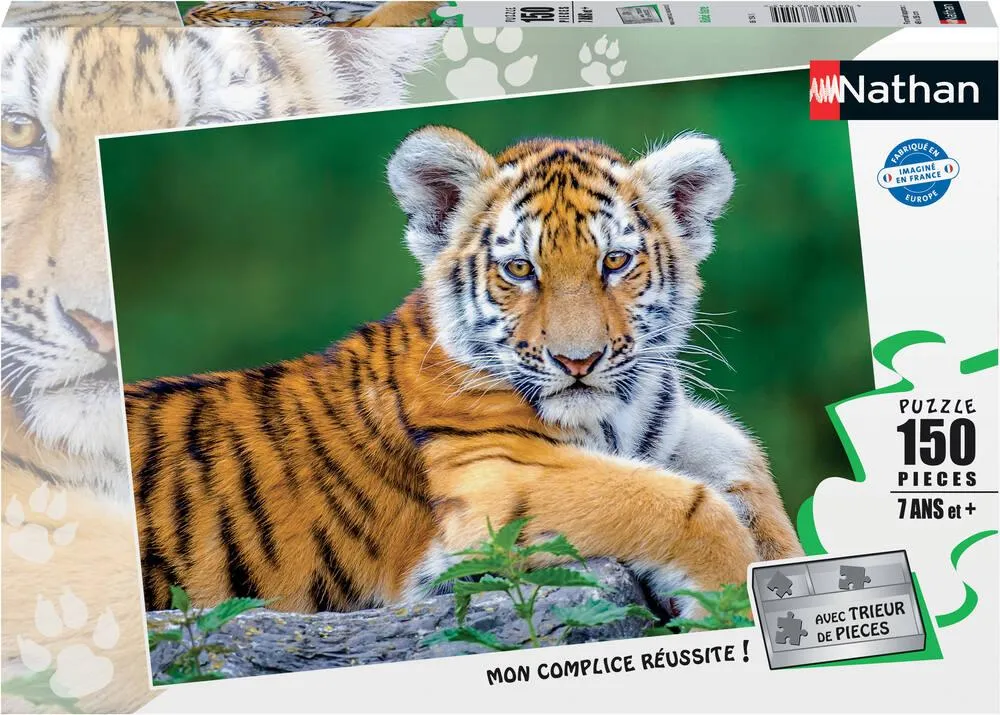 PUZZLE 150 PIECES - BEBE TIGRE