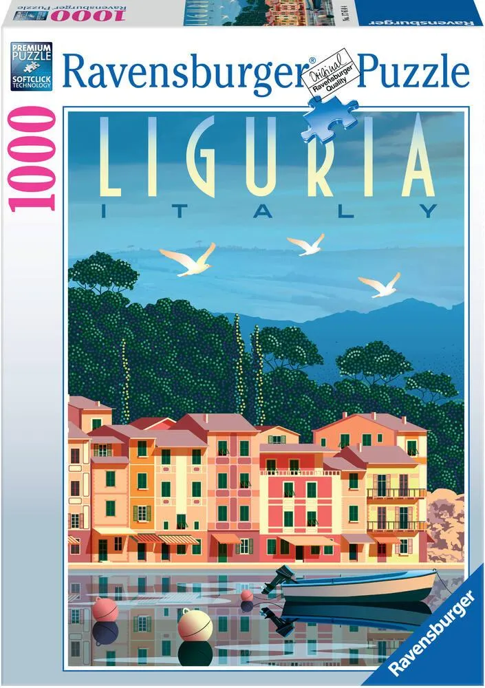CARTE POSTALE DE LIGURIE - PUZZLE 1000 PIECES