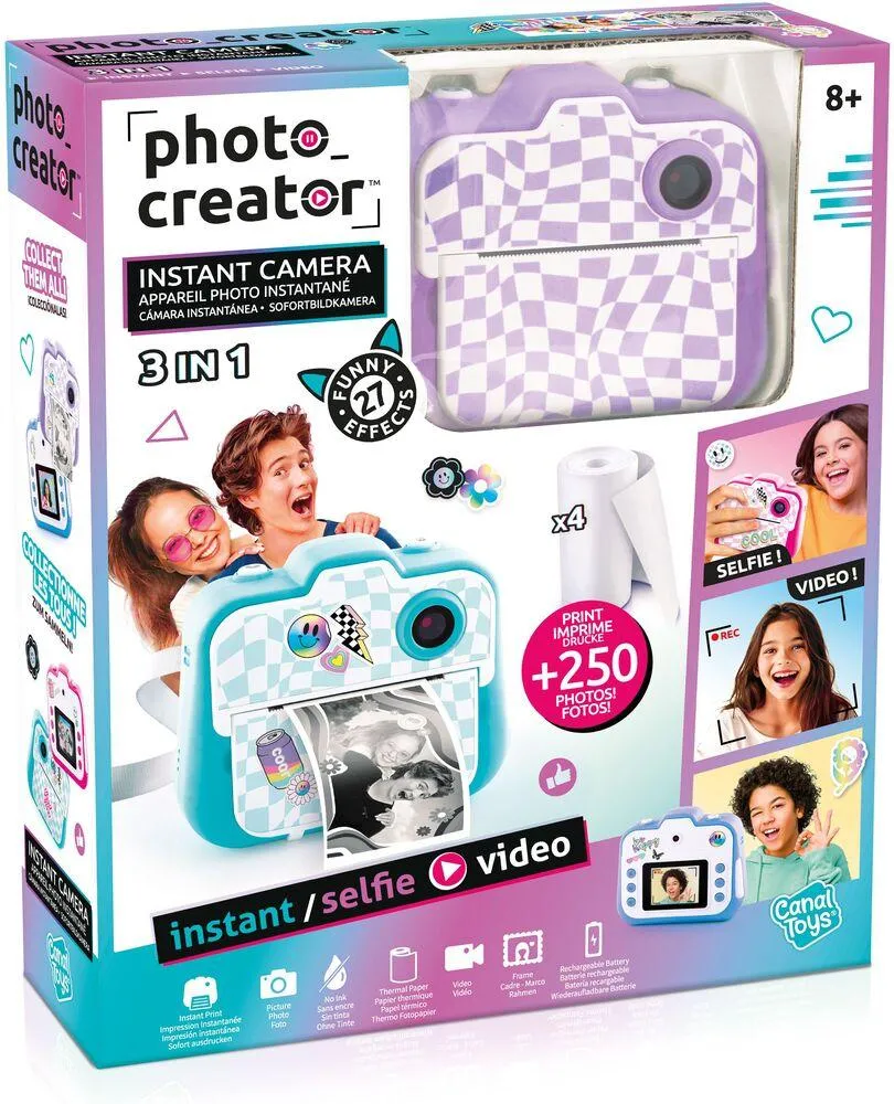 APPAREIL PHOTO INSTANTANE VIOLET