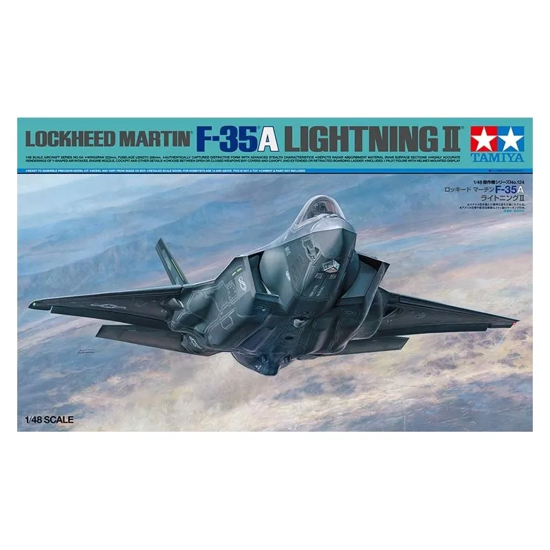 Lockheed F-35A Lightining. TAMIYA 61124