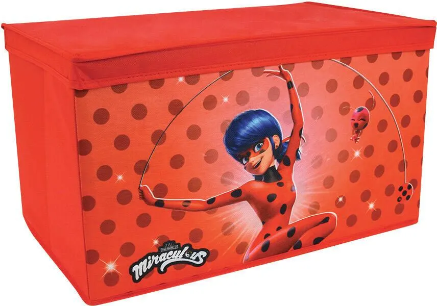 MIRACULOUS COFFRE A JOUETS PLIABLE