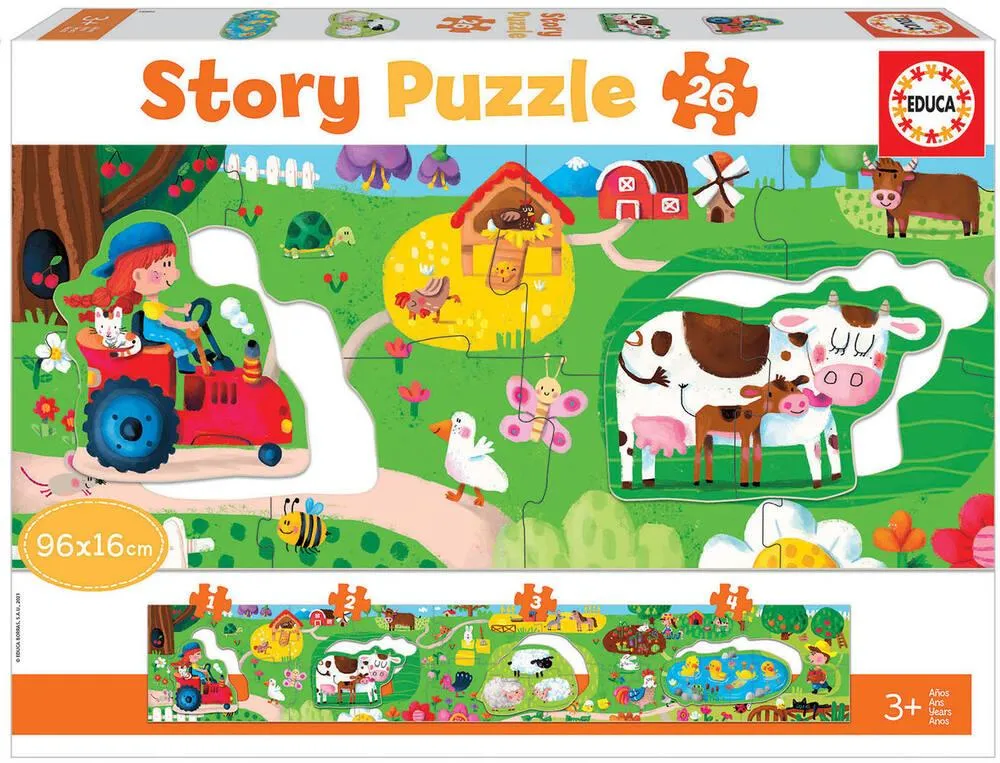 PUZZLE 26 PIECES - LA FERME STORY