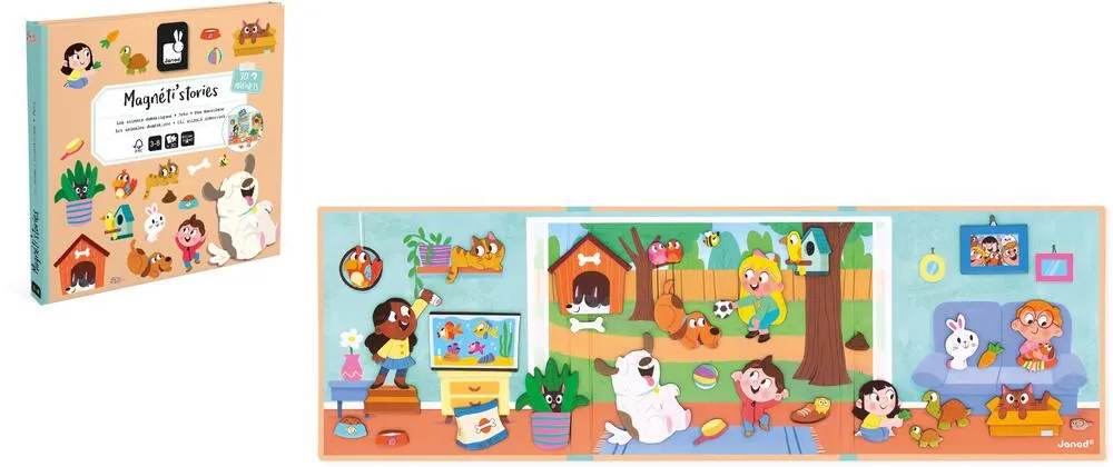 MAGNETI'STORIES ANIMAUX DOMESTIQUES