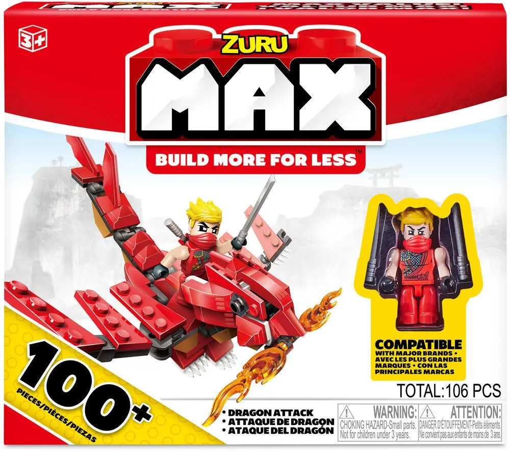 MAX - BOITE DE 100 BRIQUES DE CONSTRUCTION A THEME