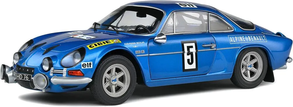 1/18 VOITURE ALPINE A110 1600S J.P. NICOLAS - J. TODT OLYMPIA RALLY 1972