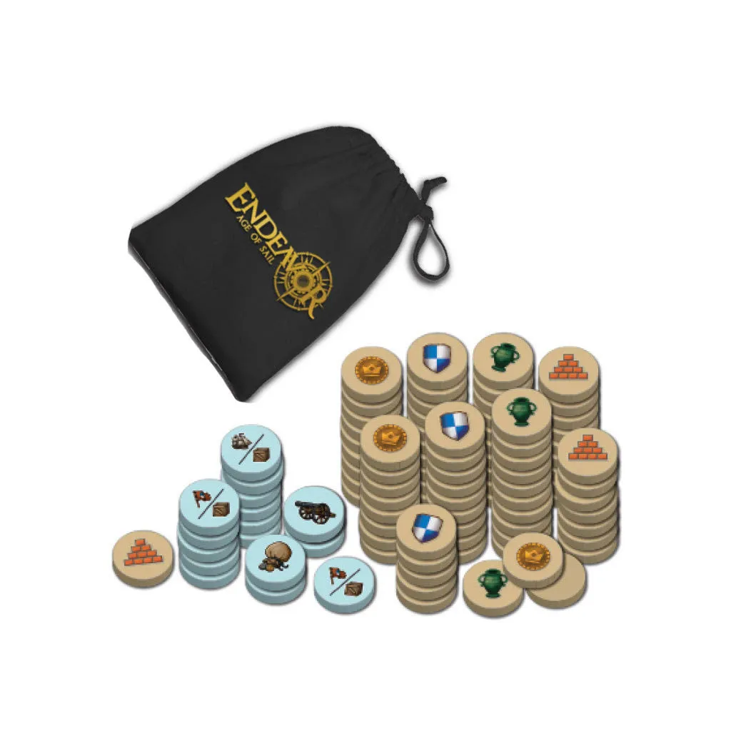 Endeavor - Sac Velours et Pièces en Bois