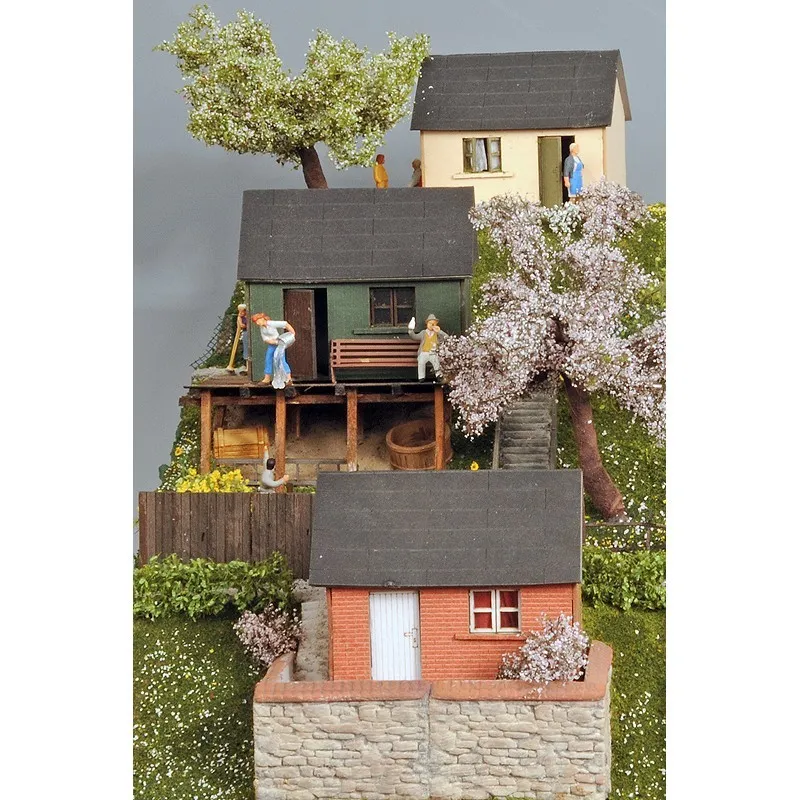 Ensemble d’abris de jardin. JOSWOOD 19004