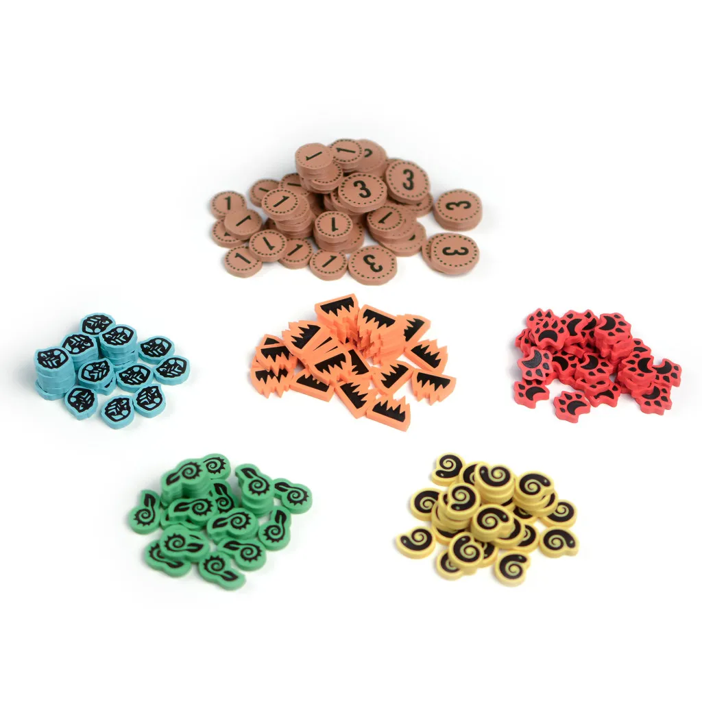 Ensemble de jetons améliorés pour Spirit Island