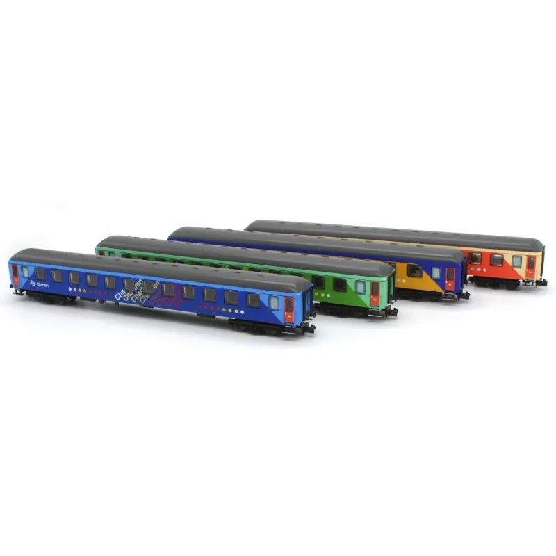 Ensemble de quatre voitures « Chartren », RENFE. MFTrain N71019