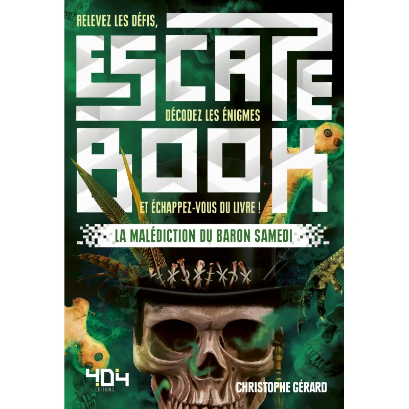 Escape Book - La Malédiction du Baron Samedi - Mon Ludicaire