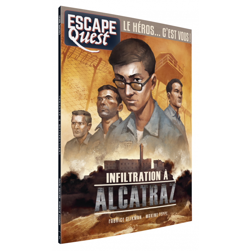 Escape Quest - Tome 7 : Infiltration à Alcatraz - Mon Ludicaire