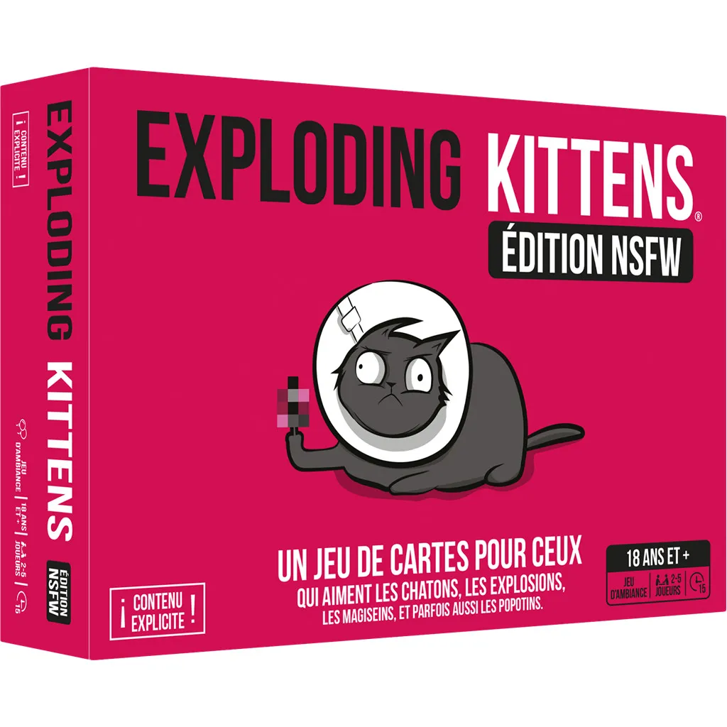 Exploding Kittens : NSFW Edition Rose