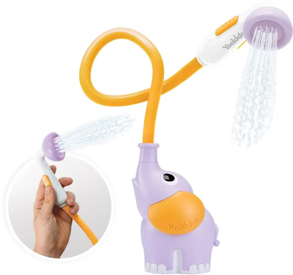 DOUCHETTE ELEPHANT BLEU - ELEPHANT BABY SHOWER - BLUE