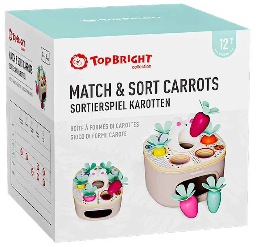 TOP BRIGHT - JEU DE TRI DES CAROTTES