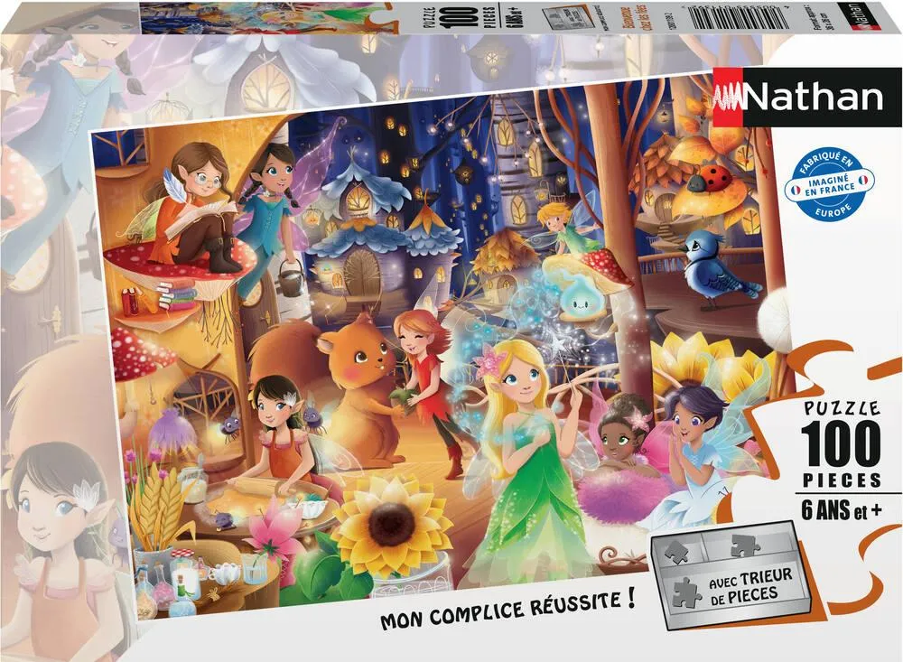 LES FEES - NATHAN PUZZLE 100 PIECES