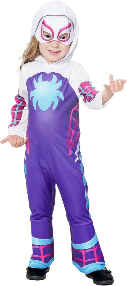 GHOST SPIDER - DEGUISEMENT  TAILLE 3-4 ANS