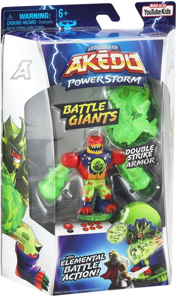FIGURINE DE COMBAT GEANTE POWERSTORM TREMOR FIST
